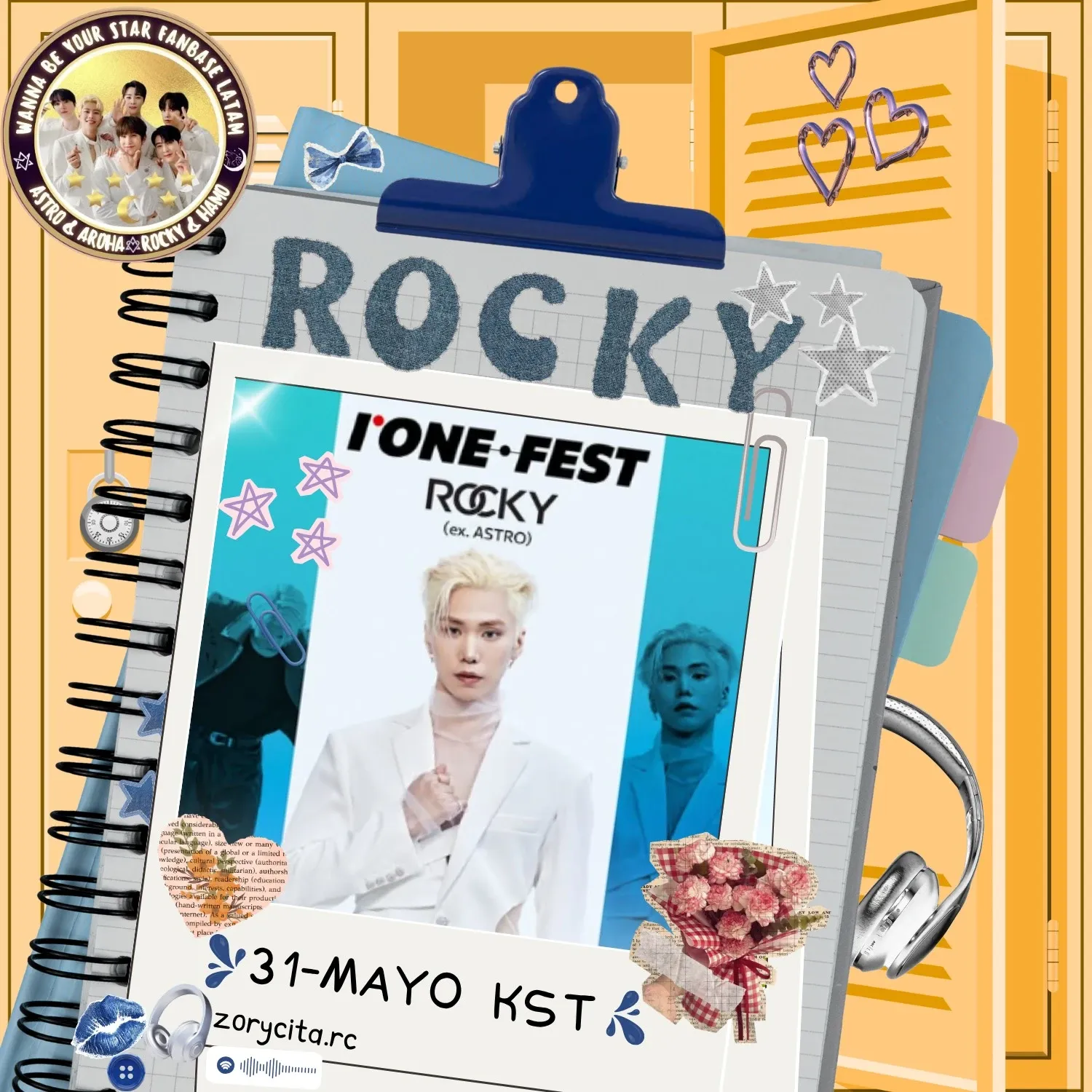 Recent activity shot of Rocky
