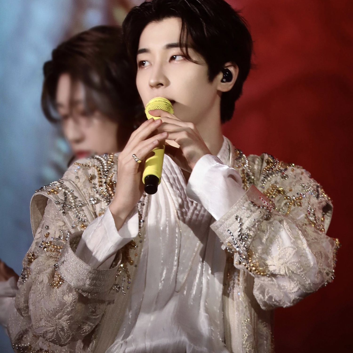 A moment captured by Wonwoo (SEVENTEEN)'s fan