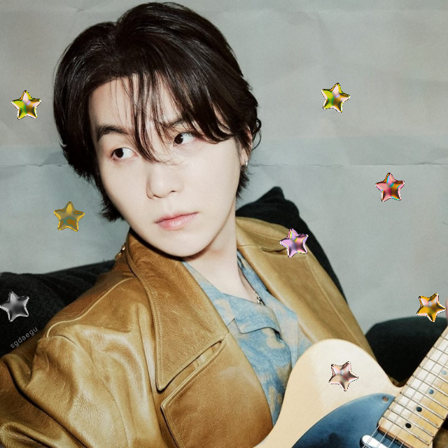 SUGA (BTS)の舞台裏ショット