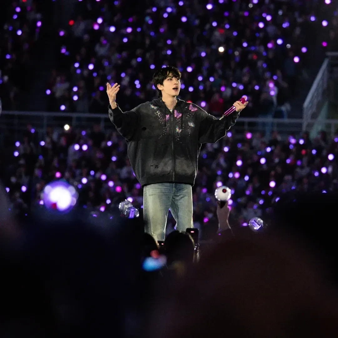 Potret di balik layar Jin (BTS)