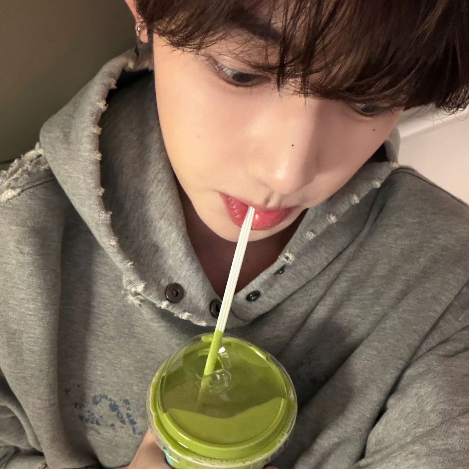 Recent activity shot of Zhang Hao (ZEROBASEONE)