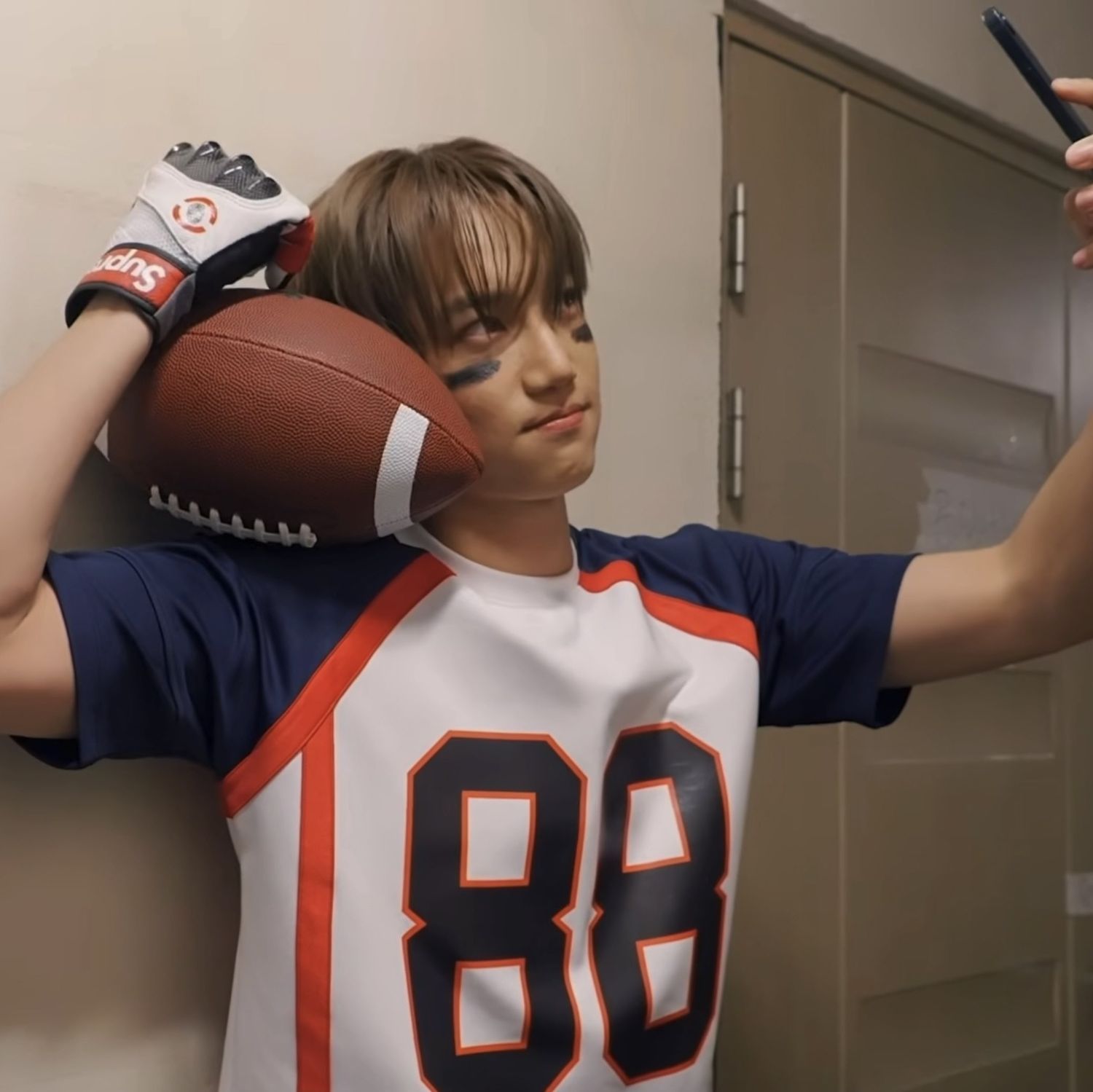 Recent activity shot of Kai (EXO)