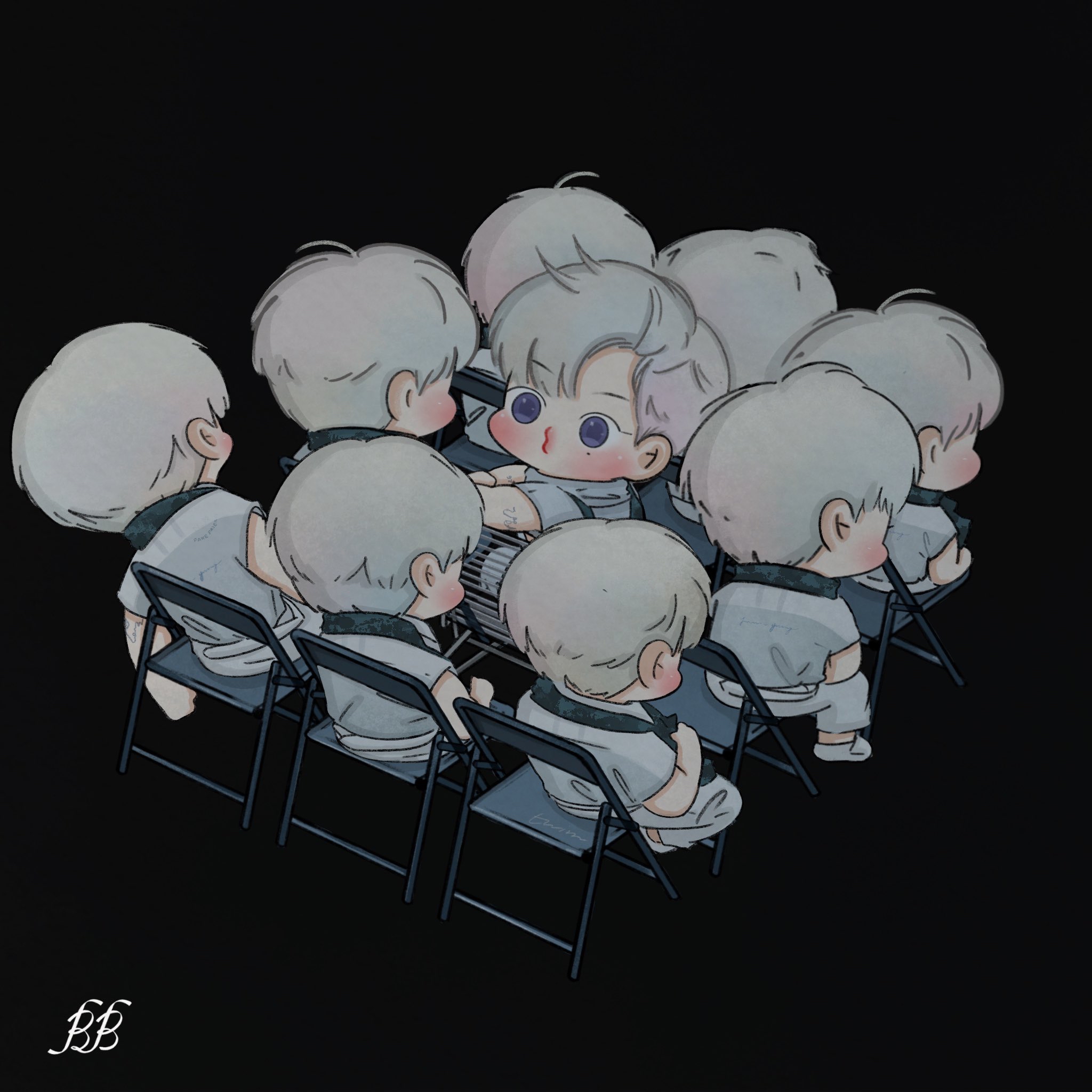 GOT7의 비하인드 컷