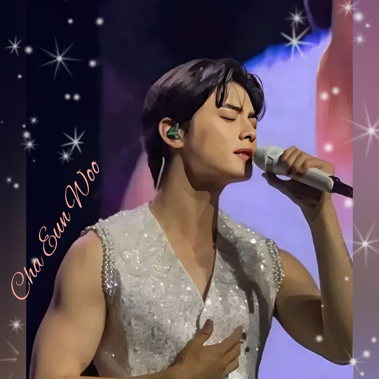 A moment captured by Eunwoo (ASTRO)'s fan