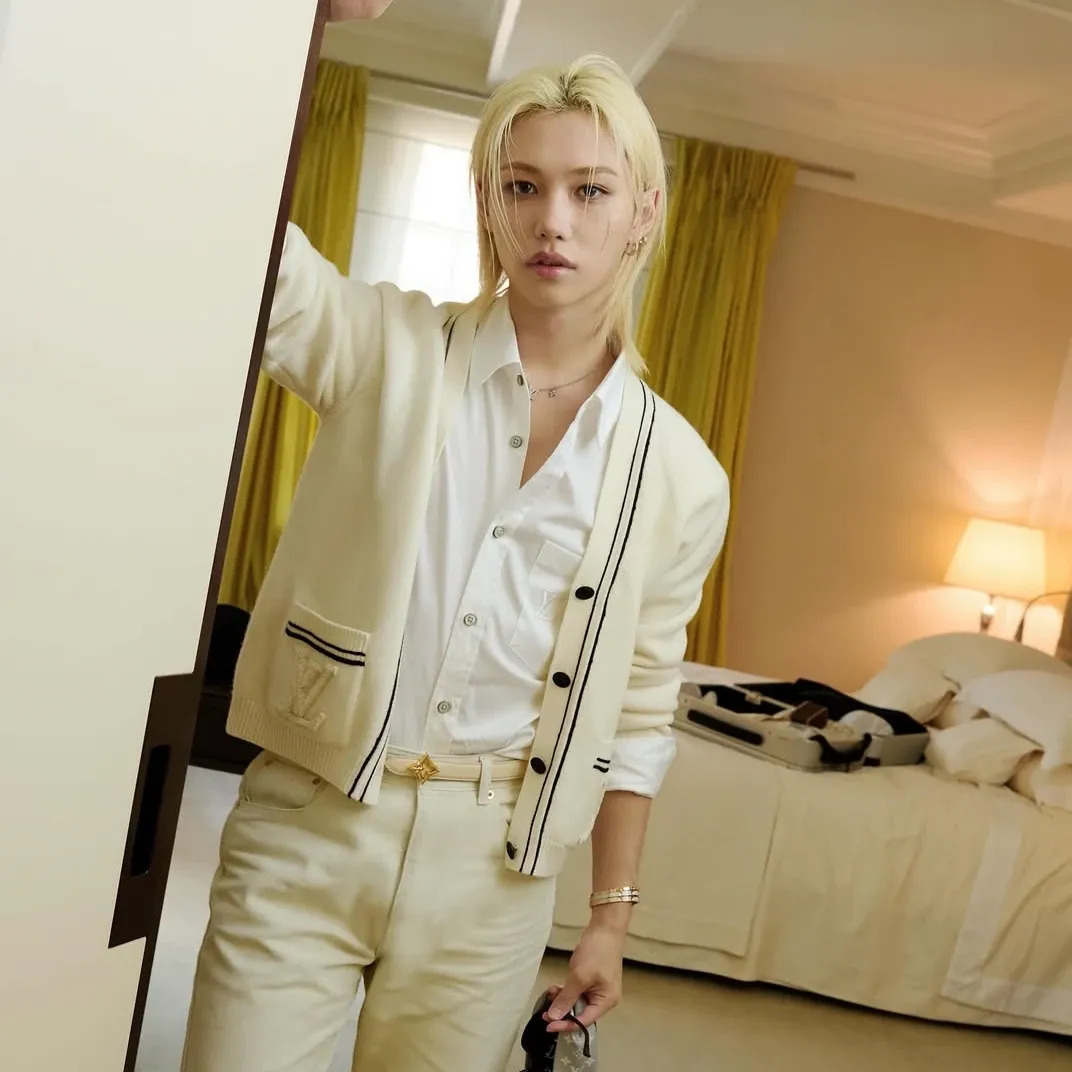 Recent activity shot of Felix (Stray Kids)