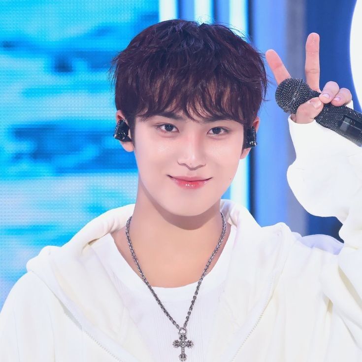 A moment captured by Mingyu (SEVENTEEN)'s fan