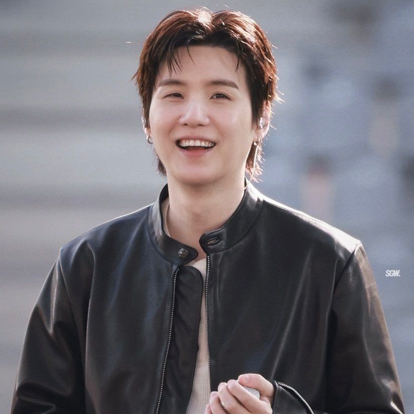 Recent activity shot of SUGA (BTS)