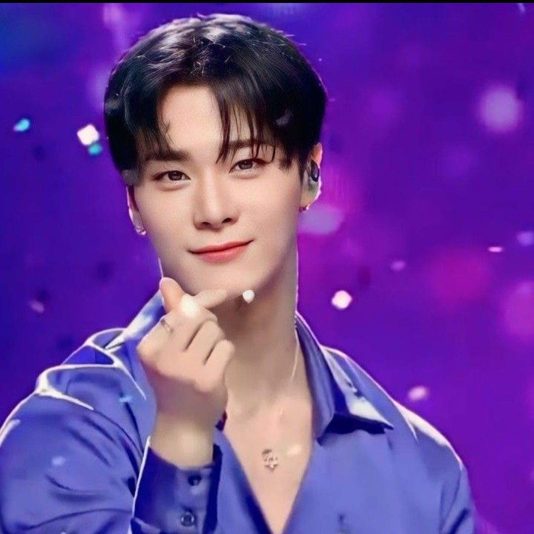 Recent activity shot of Moonbin (ASTRO)