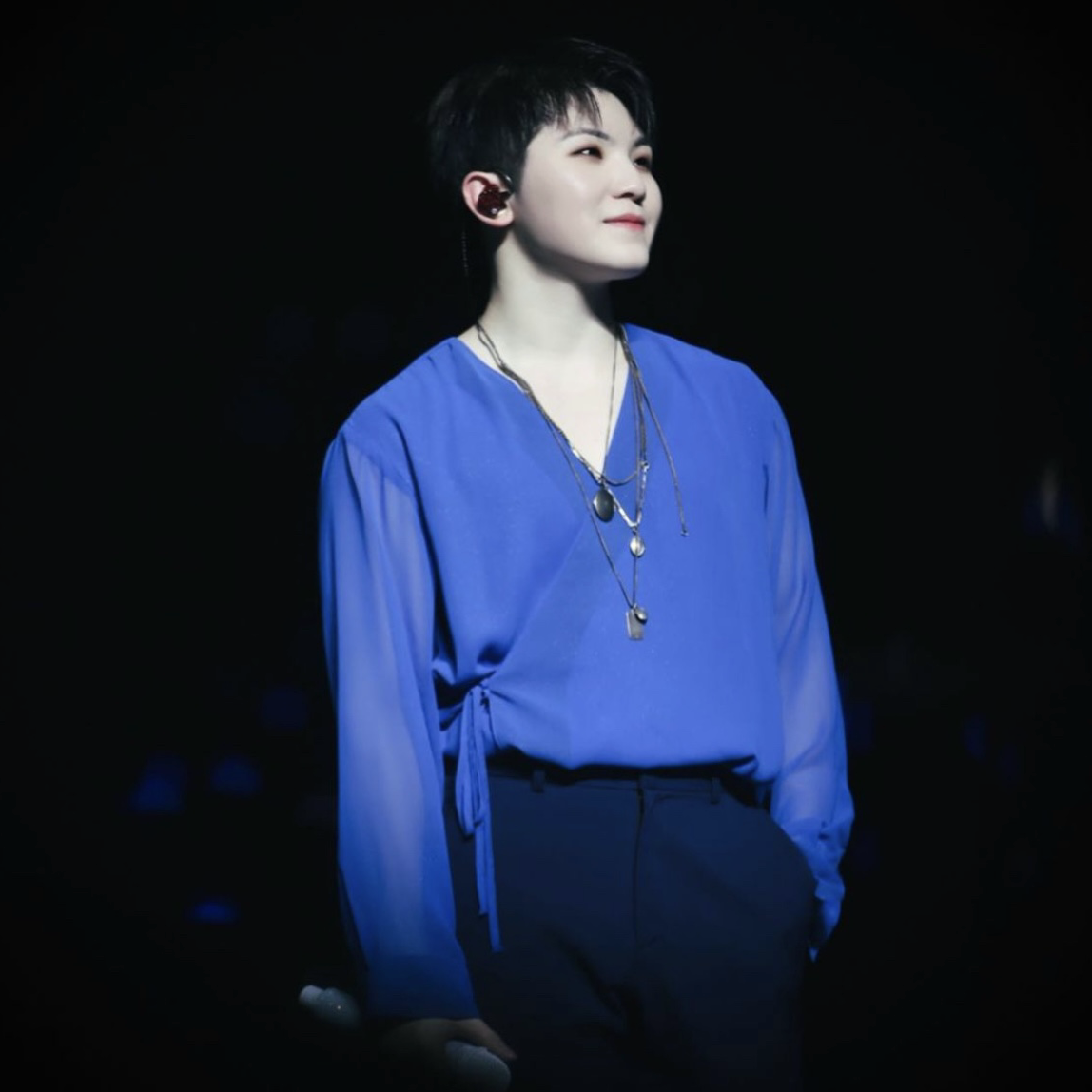 Woozi (SEVENTEEN)粉丝拍下的瞬间