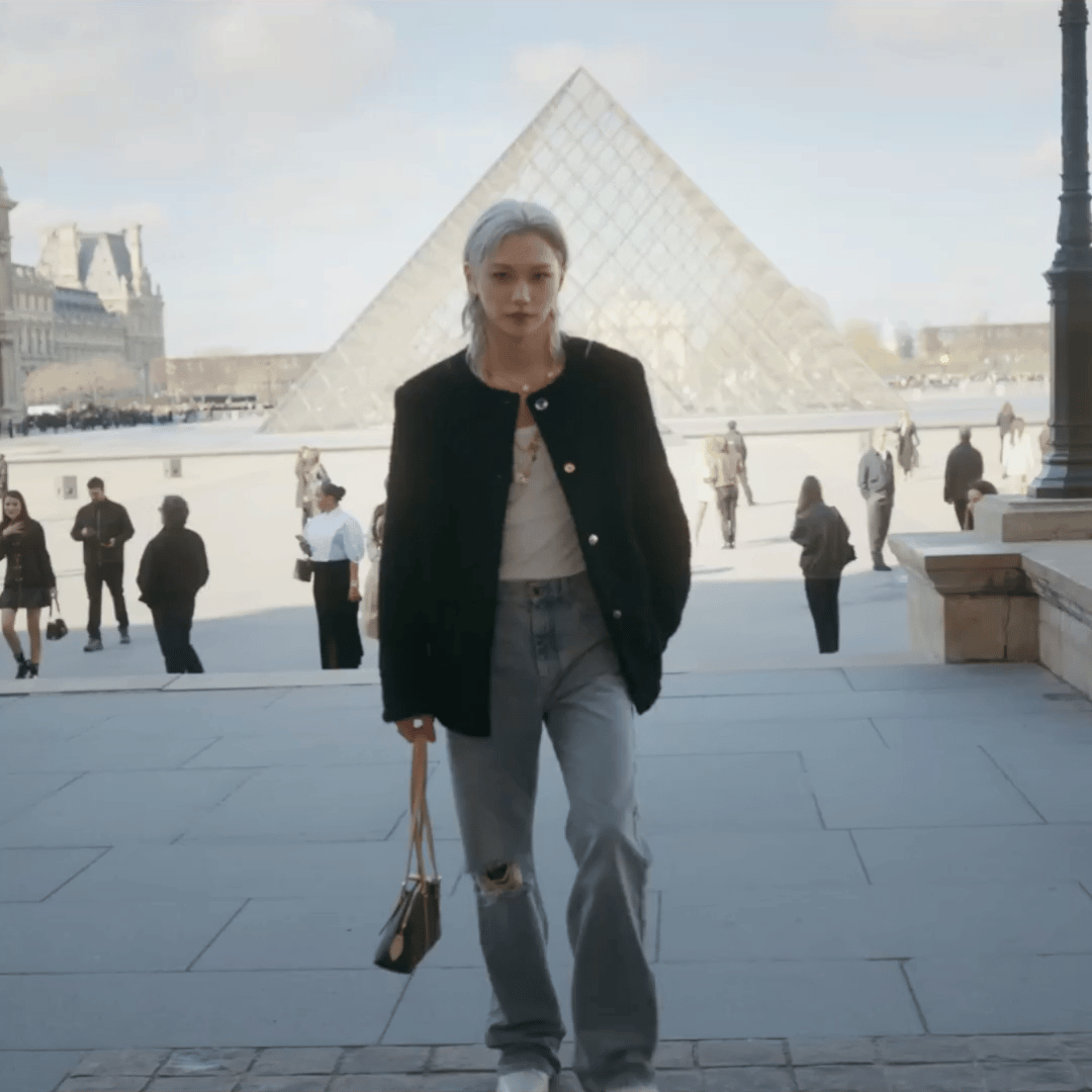 Recent activity shot of Felix (Stray Kids)