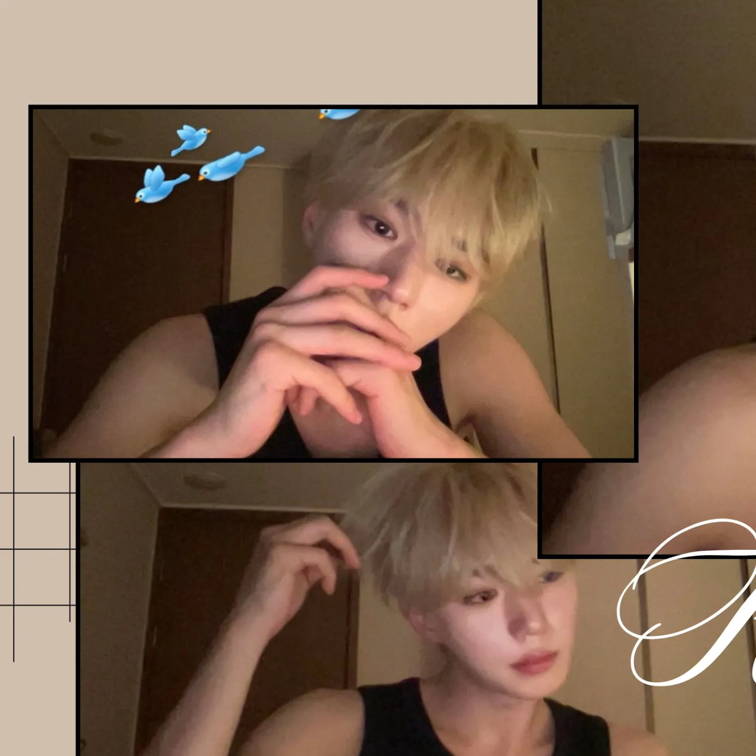 Recent activity shot of Kim Junseo (ALPHA DRIVE ONE)