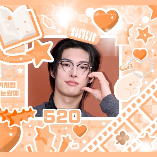 Recent activity shot of Mingi (ATEEZ)