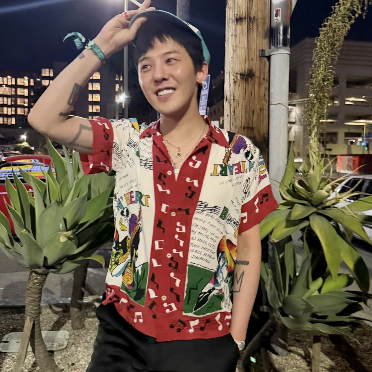 Recent activity shot of G-DRAGON (BIGBANG)