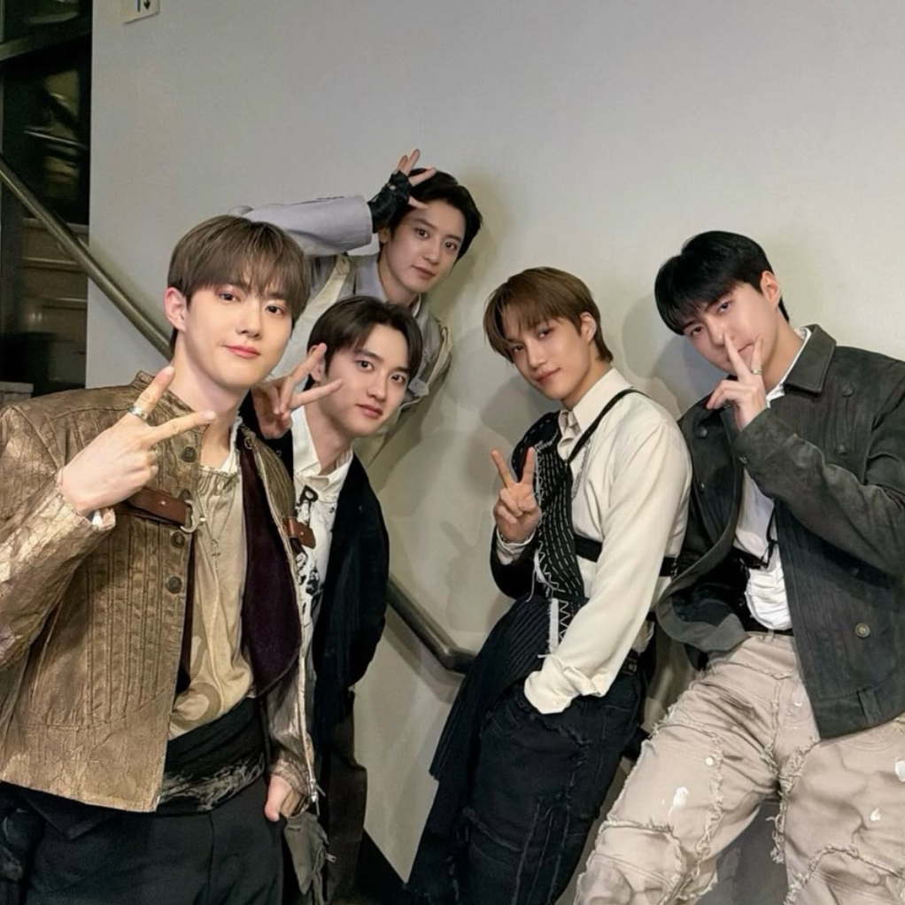 EXO粉丝拍下的瞬间