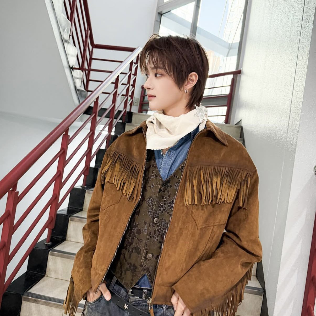 ウィジュ (&TEAM)の舞台裏ショット