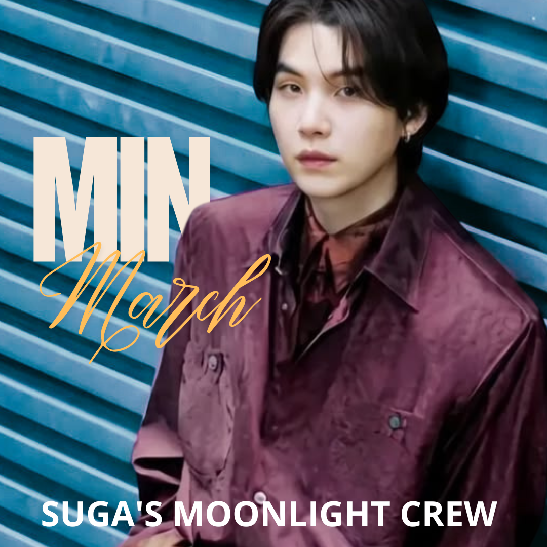 A moment captured by SUGA (BTS)'s fan