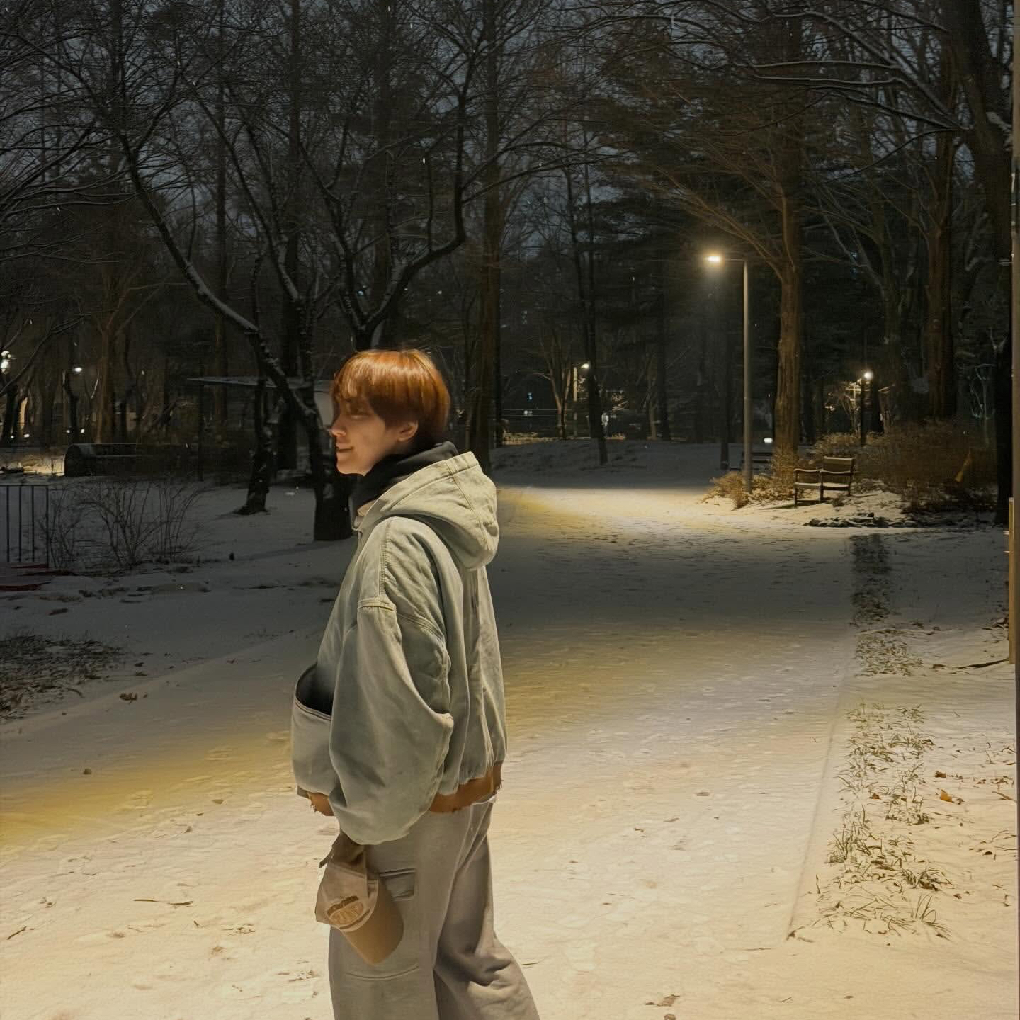 A moment captured by SEVENTEEN's fan