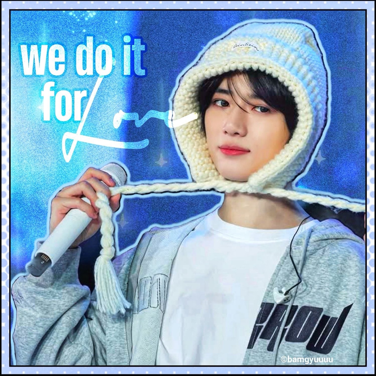 A moment captured by Beomgyu (TOMORROW X TOGETHER)'s fan