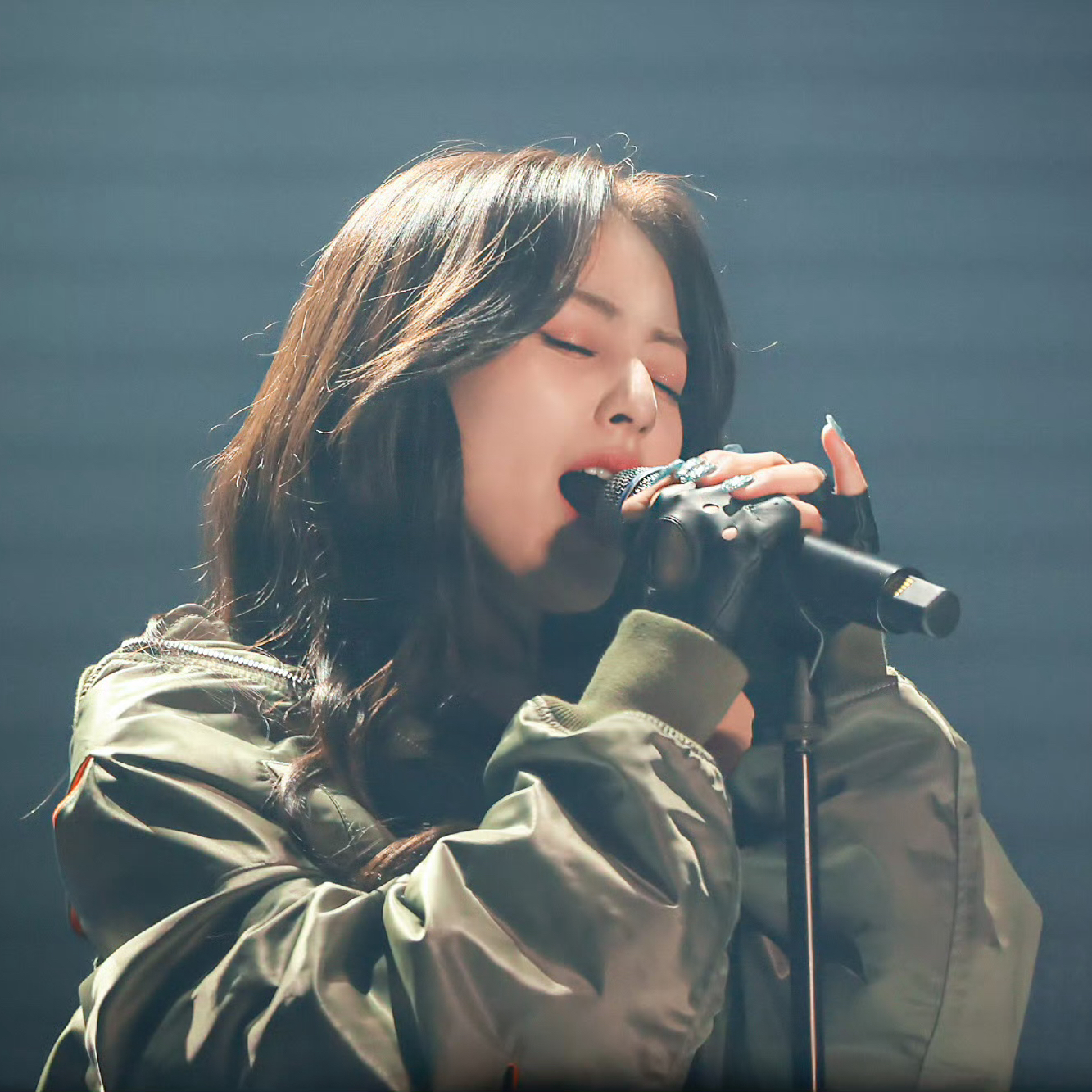 Recent activity shot of Jihyo (TWICE)