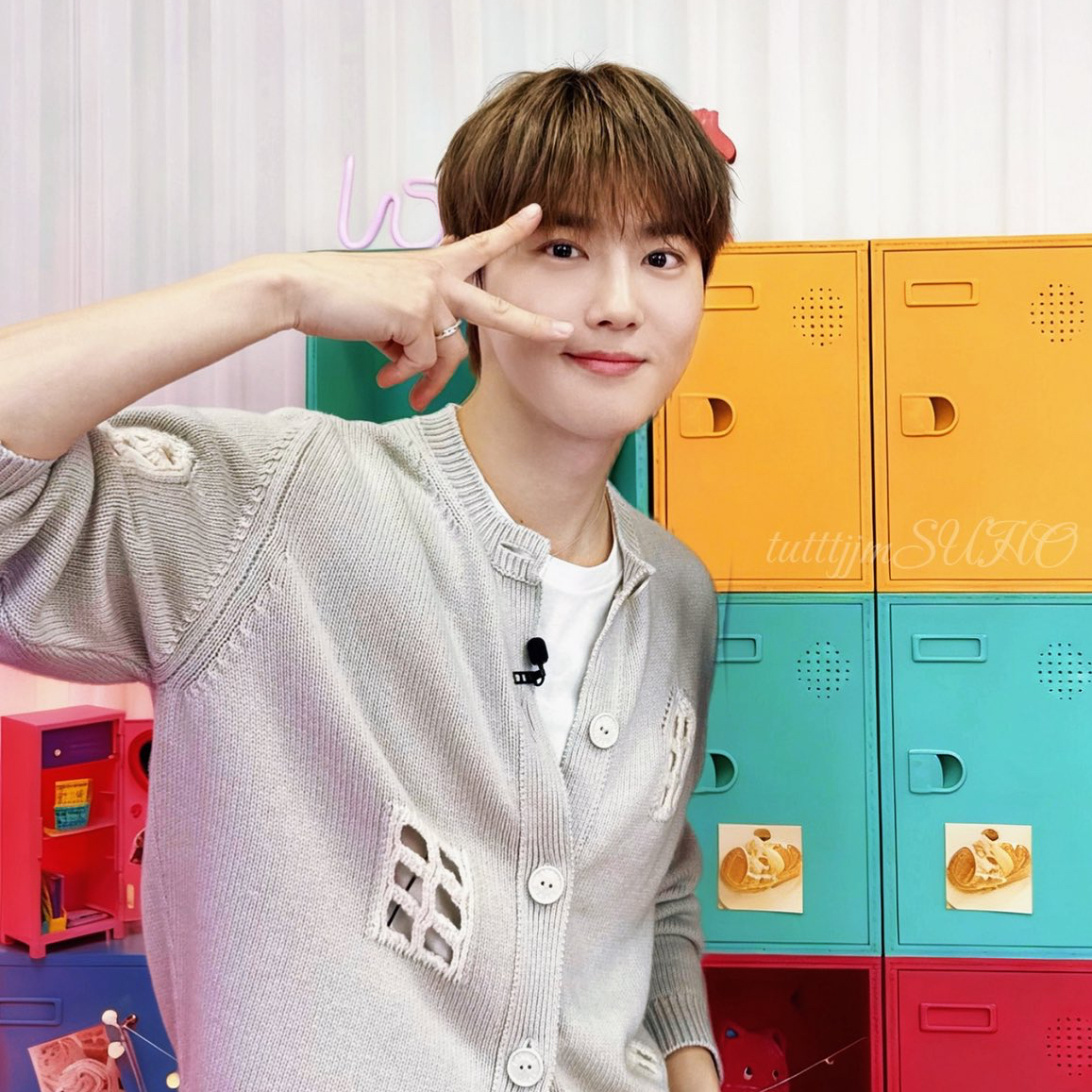 Momen yang diabadikan oleh penggemar Suho (EXO)