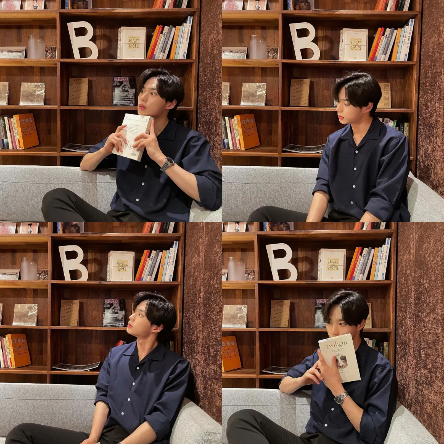 Behind-the-scenes cut of Kim Junseo (ALPHA DRIVE ONE)