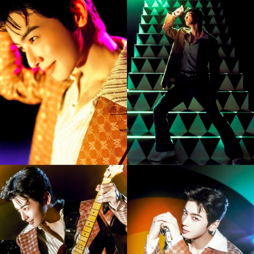 A moment captured by Eunwoo (ASTRO)'s fan