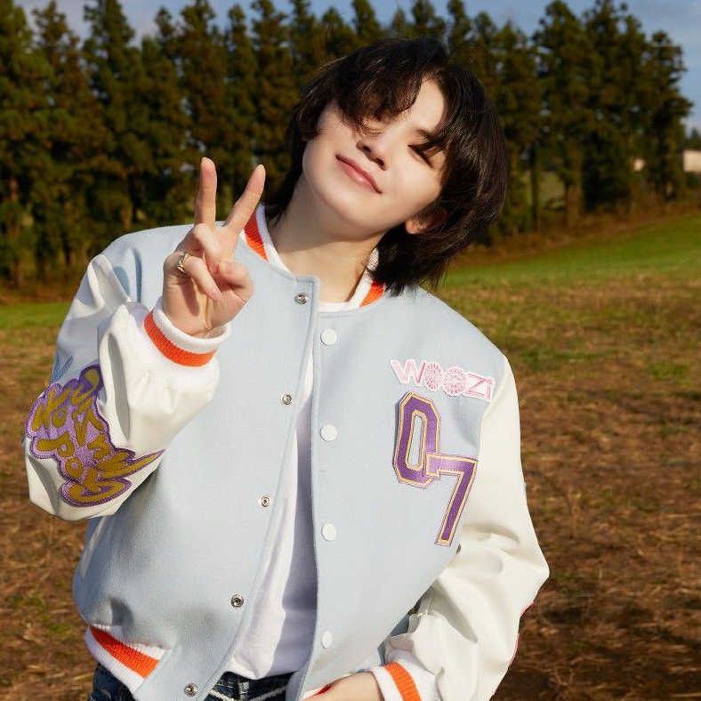 Recent activity shot of Woozi (SEVENTEEN)