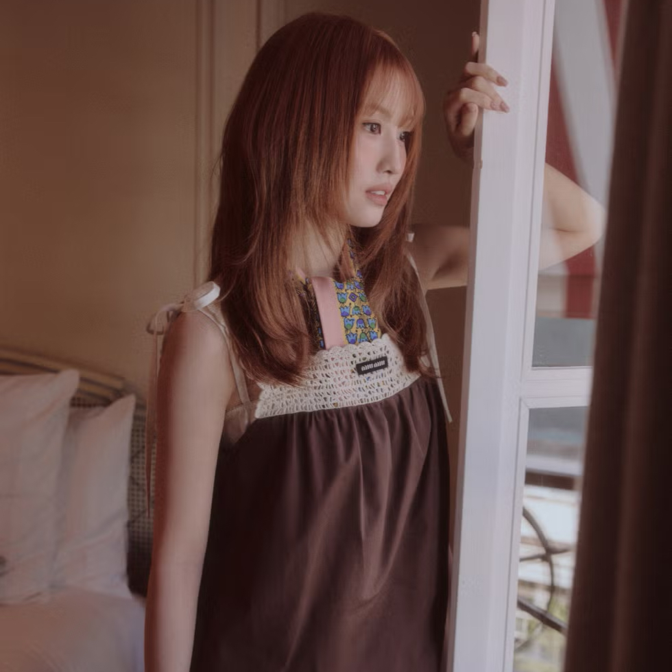 Potret di balik layar Momo (TWICE)