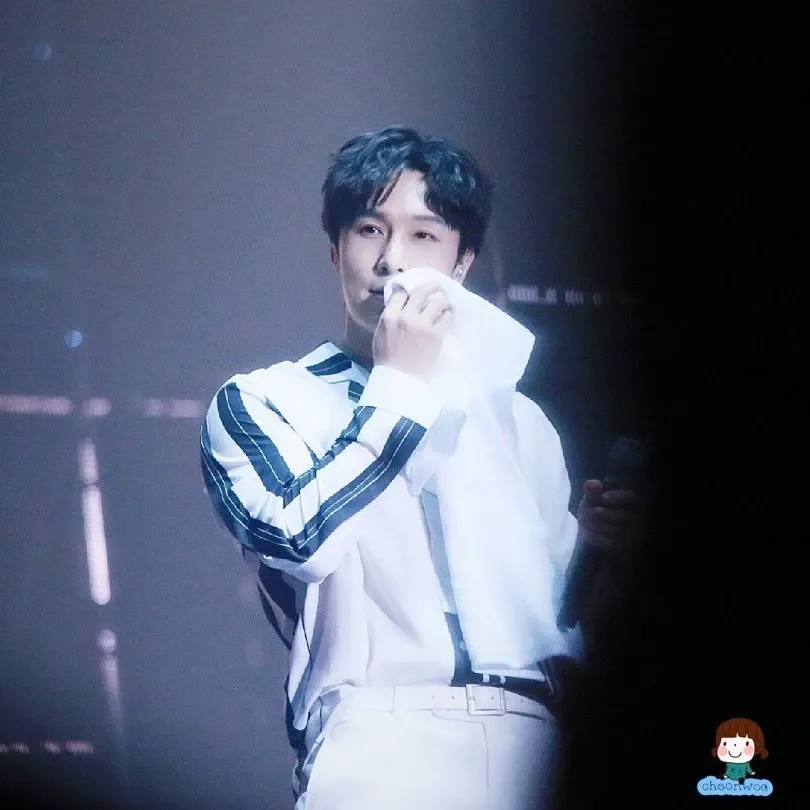 Recent activity shot of Kim Dongwan (SHINHWA)