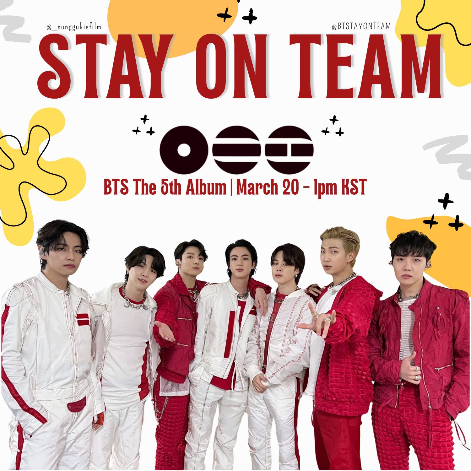 Recent activity shot of BTS