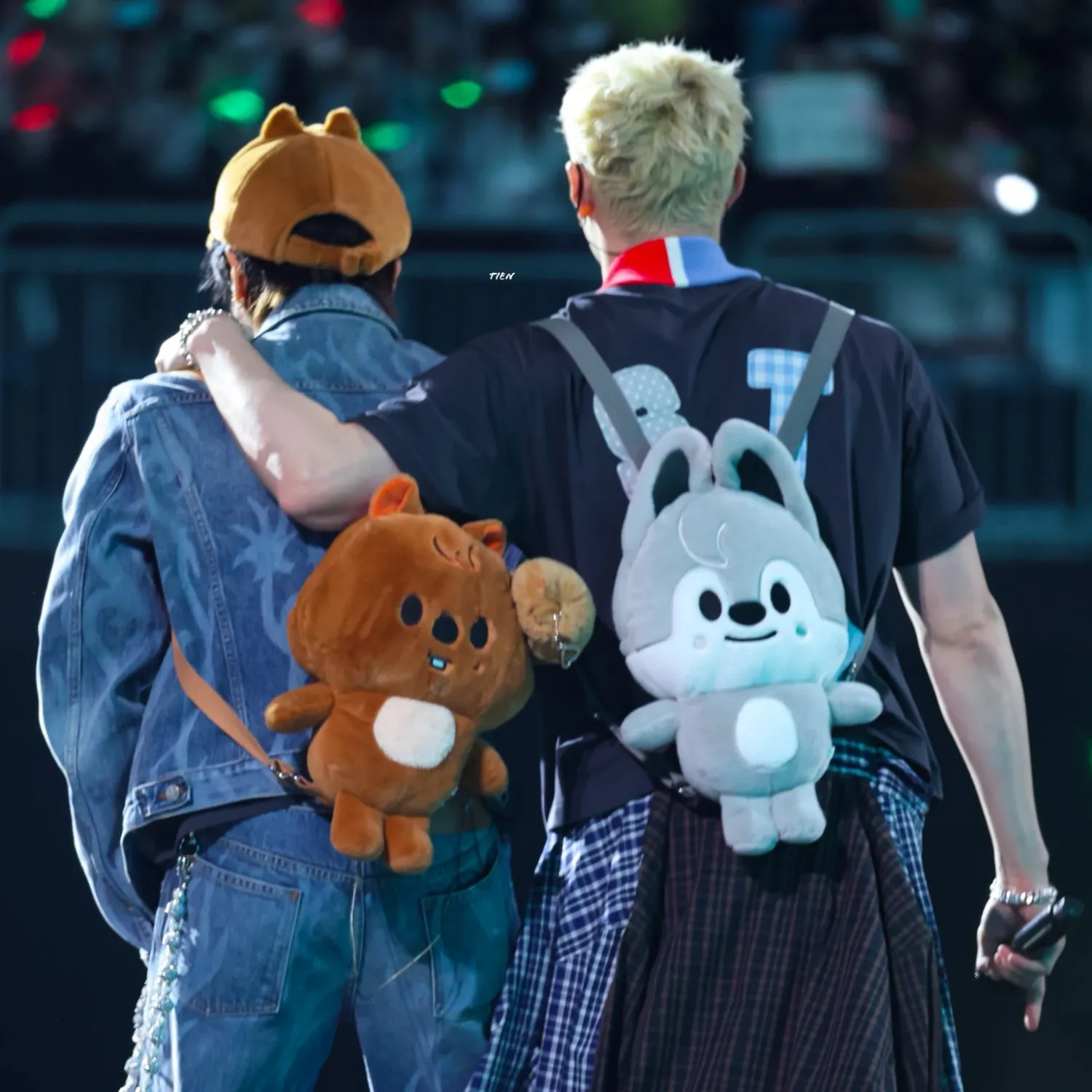 A moment captured by HAN (Stray Kids)'s fan