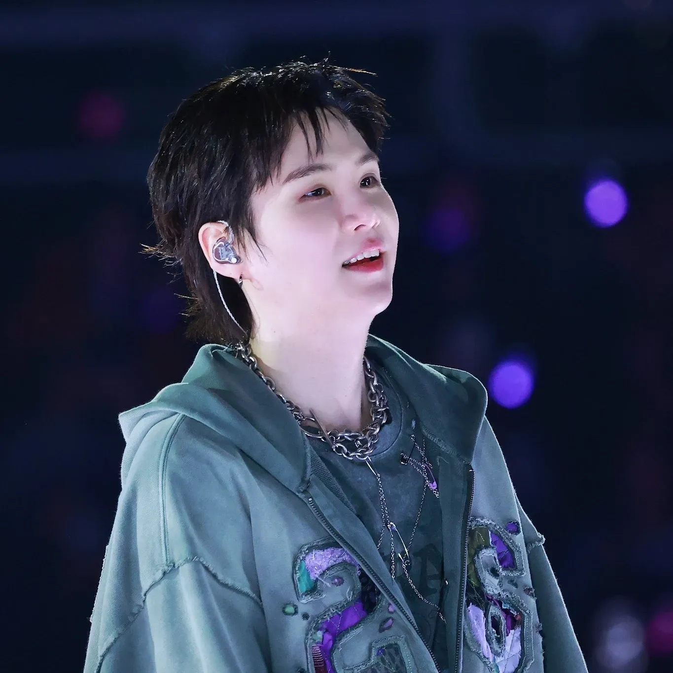 A moment captured by SUGA (BTS)'s fan