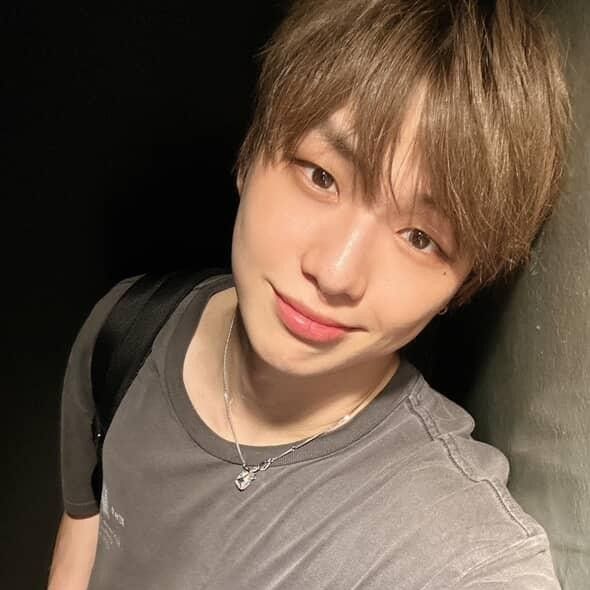 A moment captured by Kang Daniel's fan