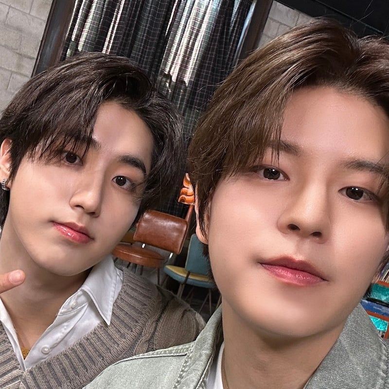 A moment captured by Seungmin (Stray Kids)'s fan