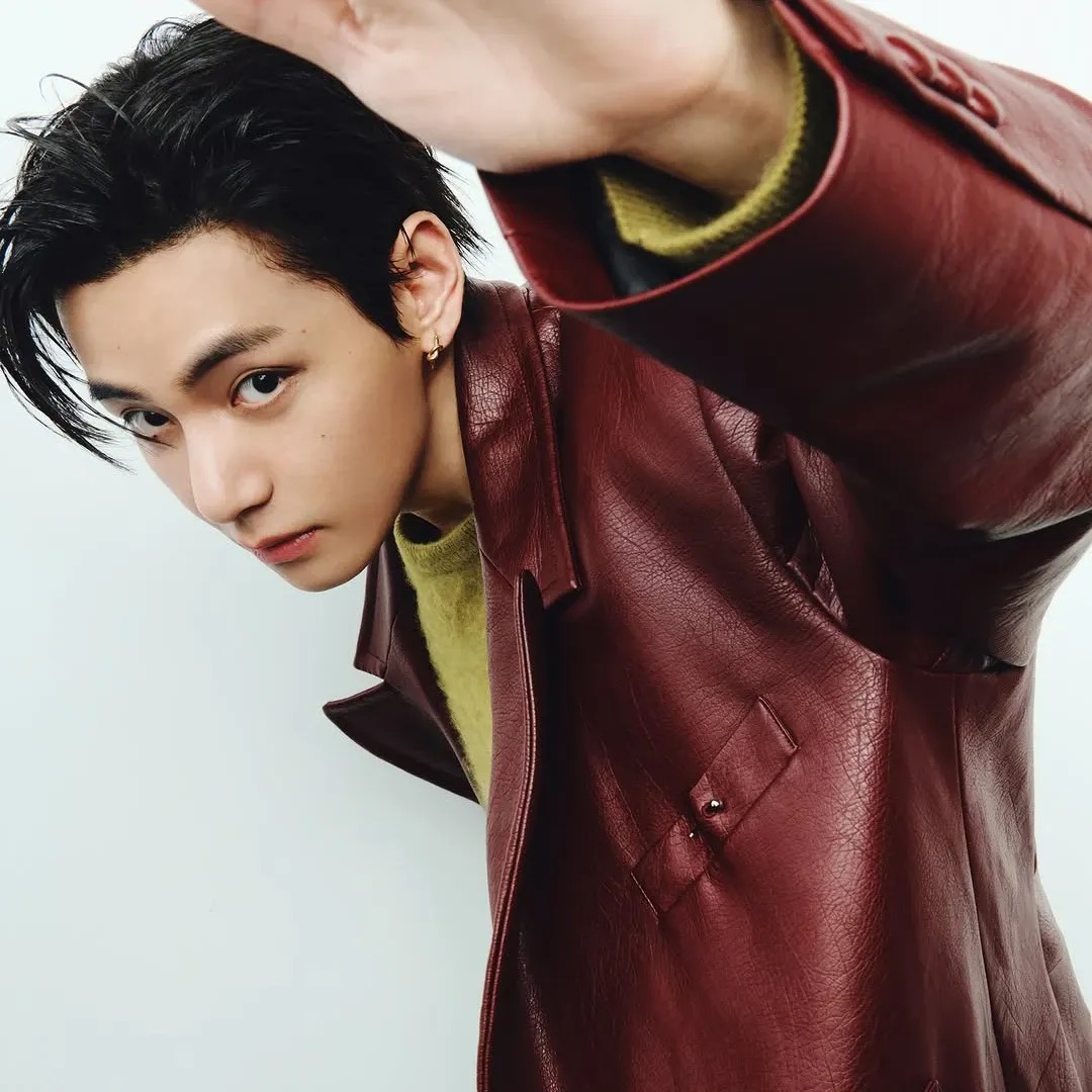 A moment captured by V (BTS)'s fan