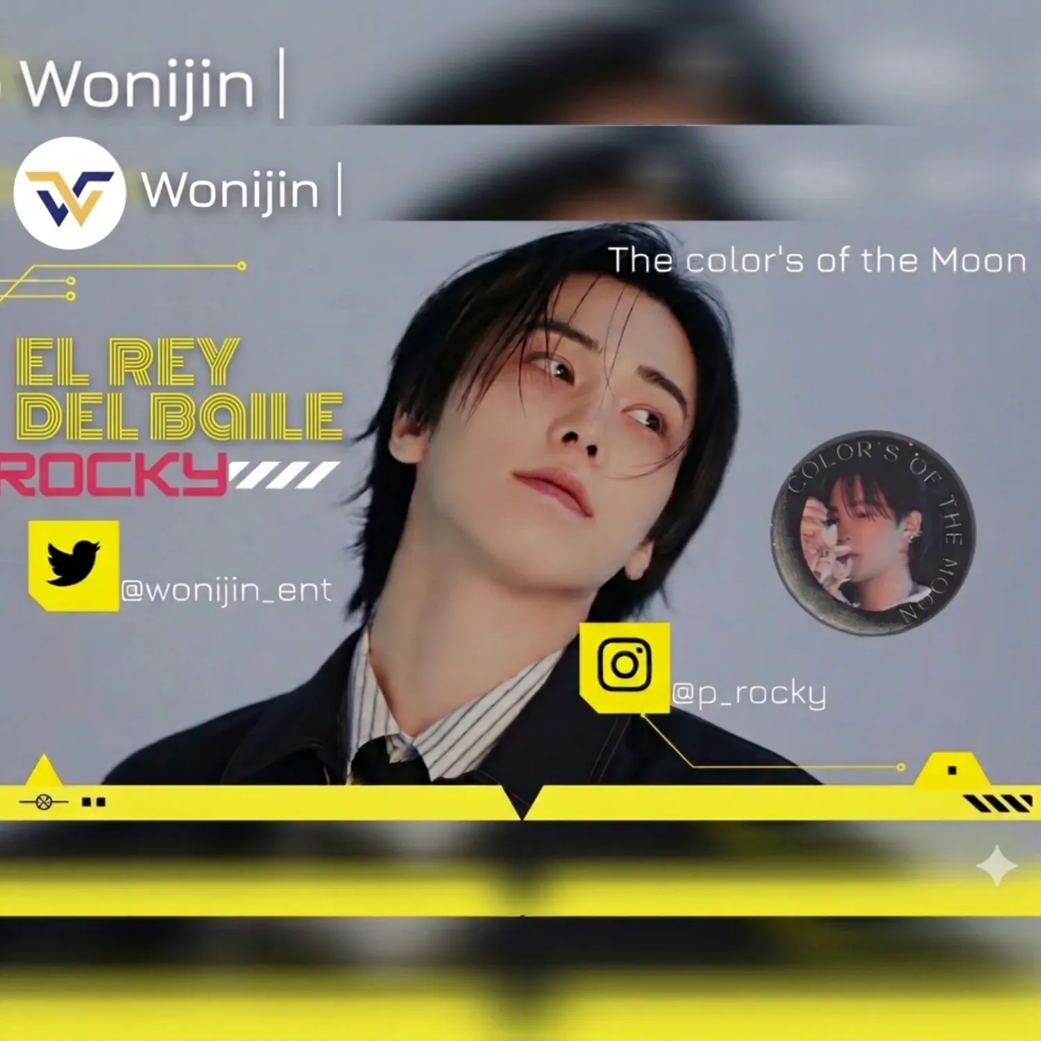 A moment captured by Rocky's fan