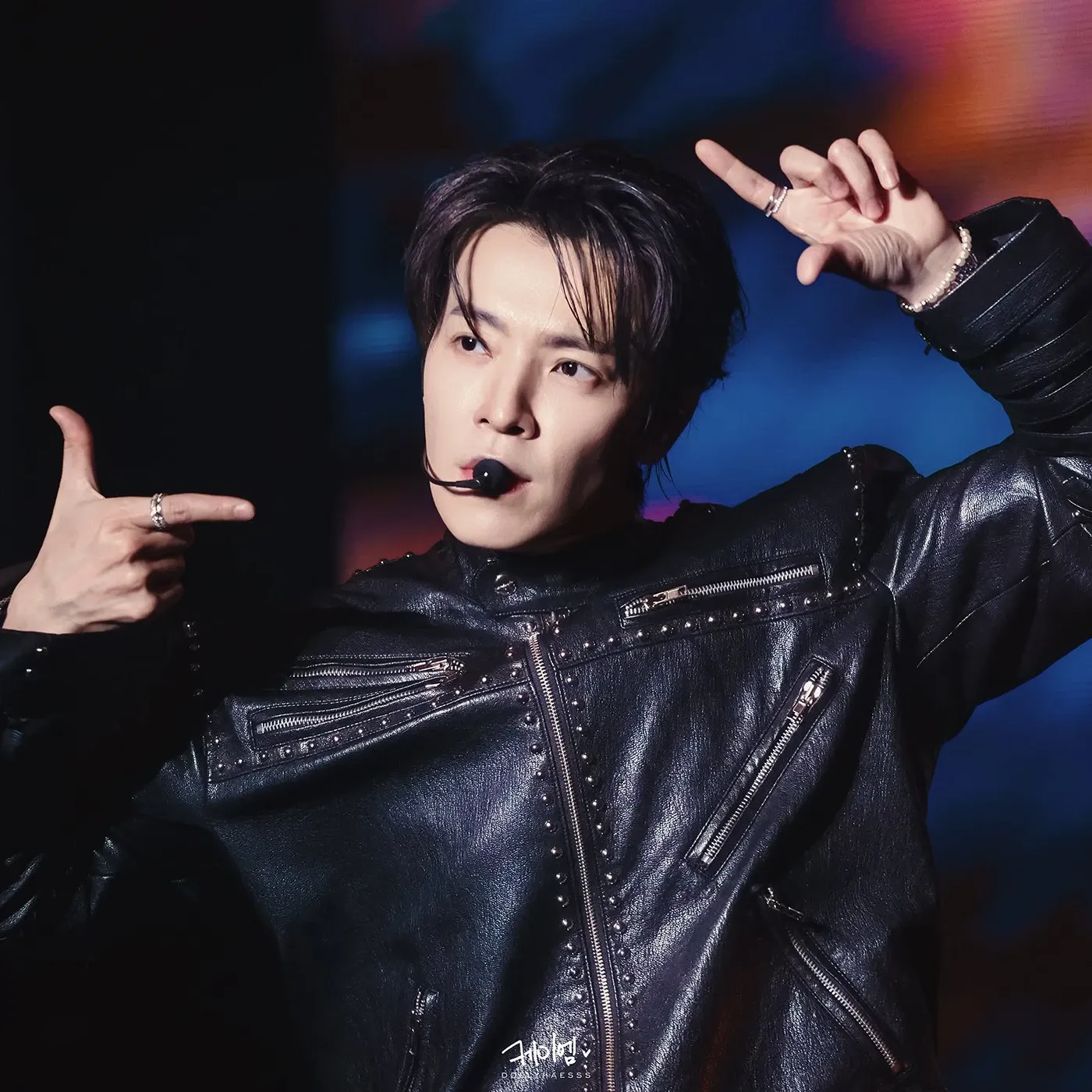 A moment captured by Donghae (Super Junior)'s fan