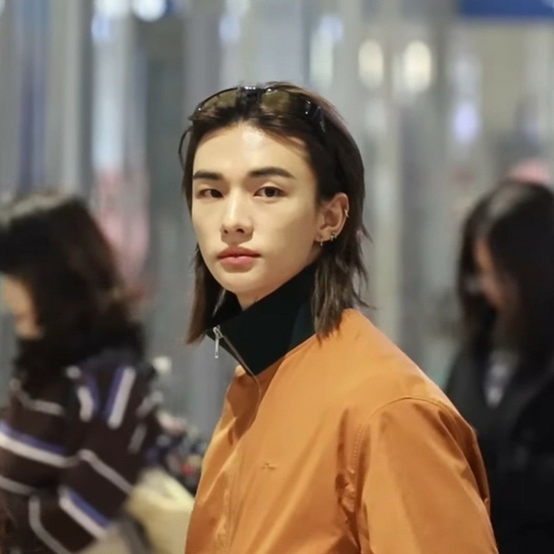 Behind-the-scenes cut of Hyunjin (Stray Kids)