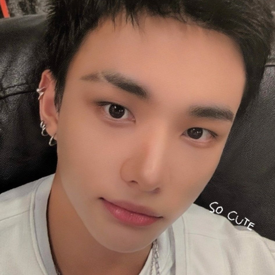 A moment captured by Hyunjin (Stray Kids)'s fan