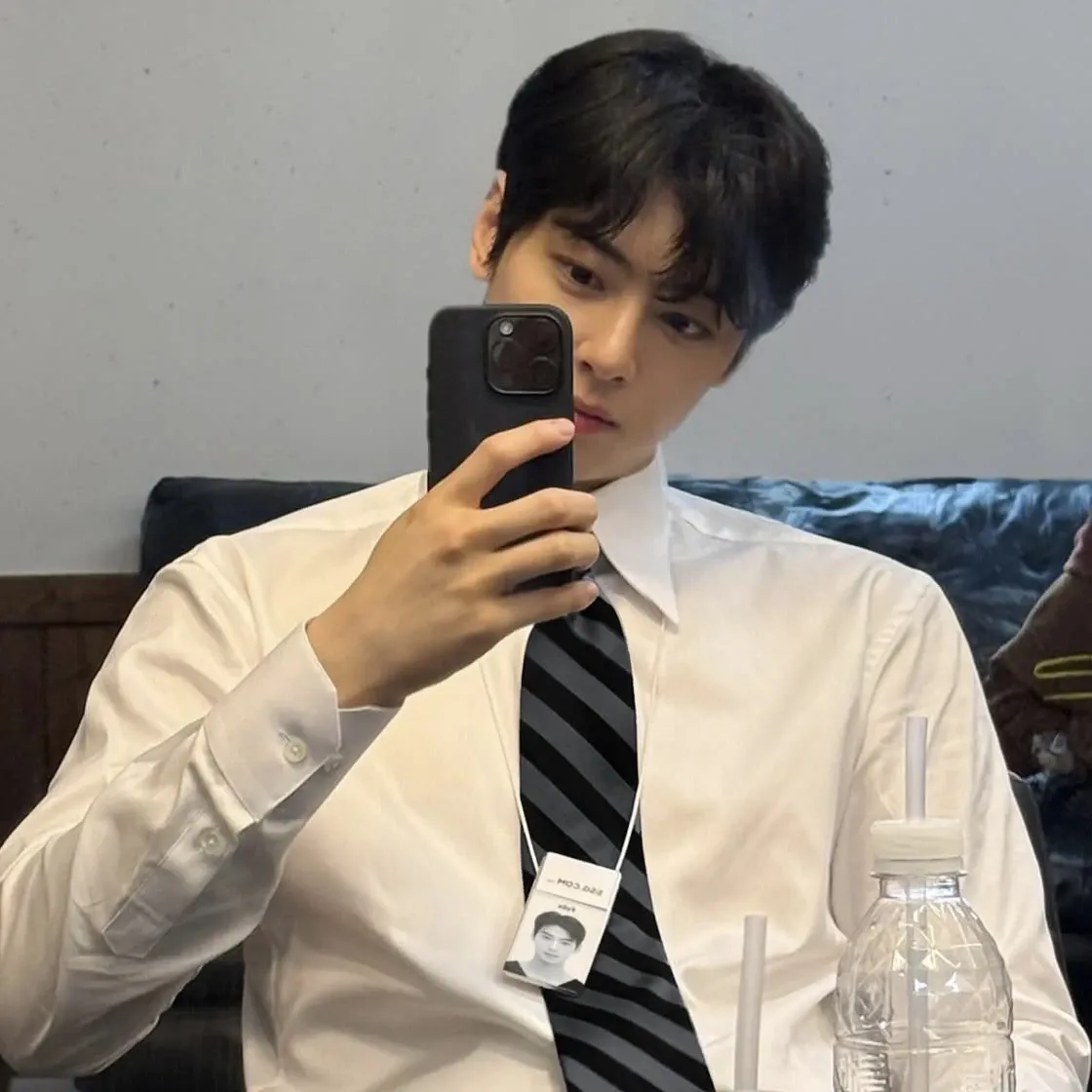 Behind-the-scenes cut of Eunwoo (ASTRO)