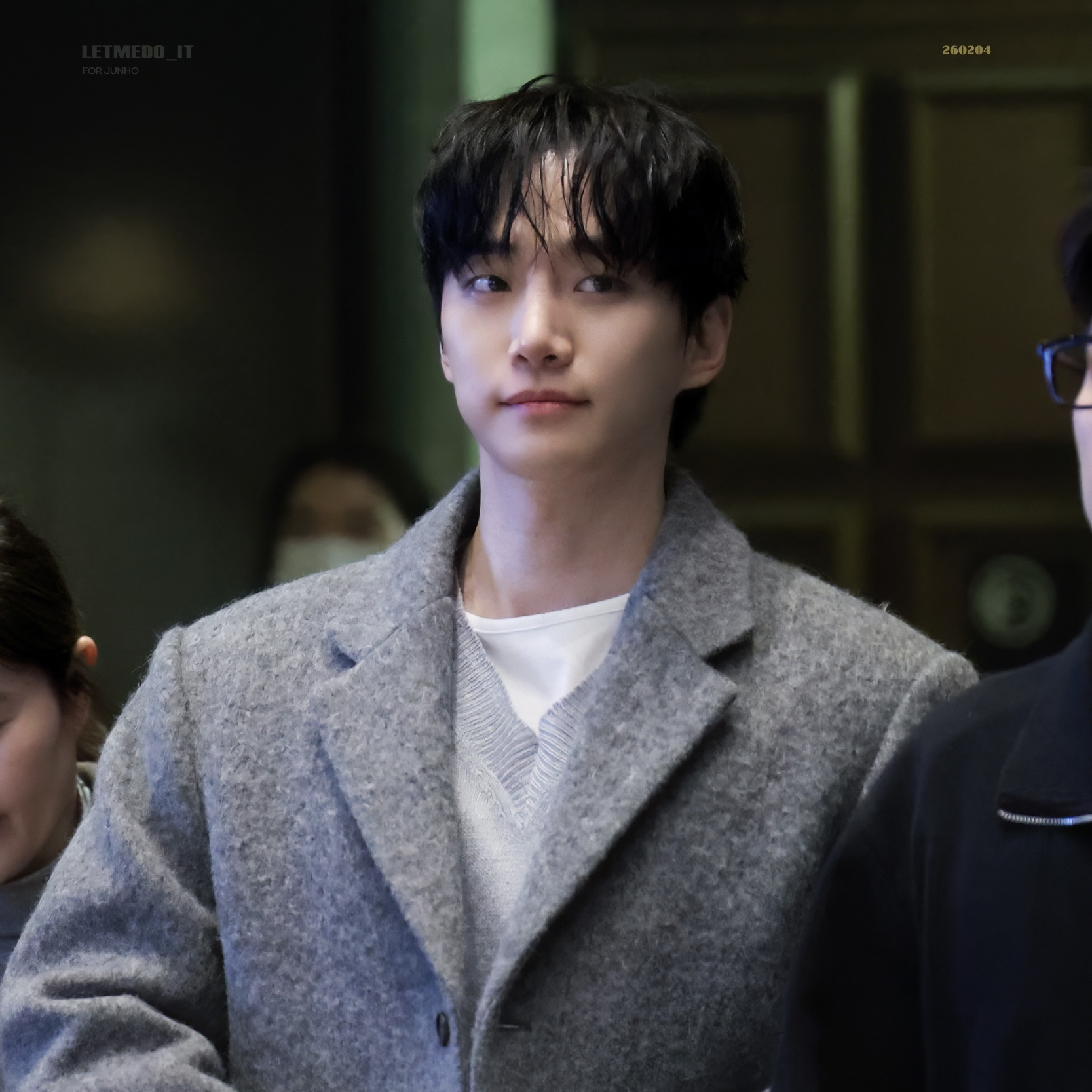 A moment captured by Junho (2PM)'s fan