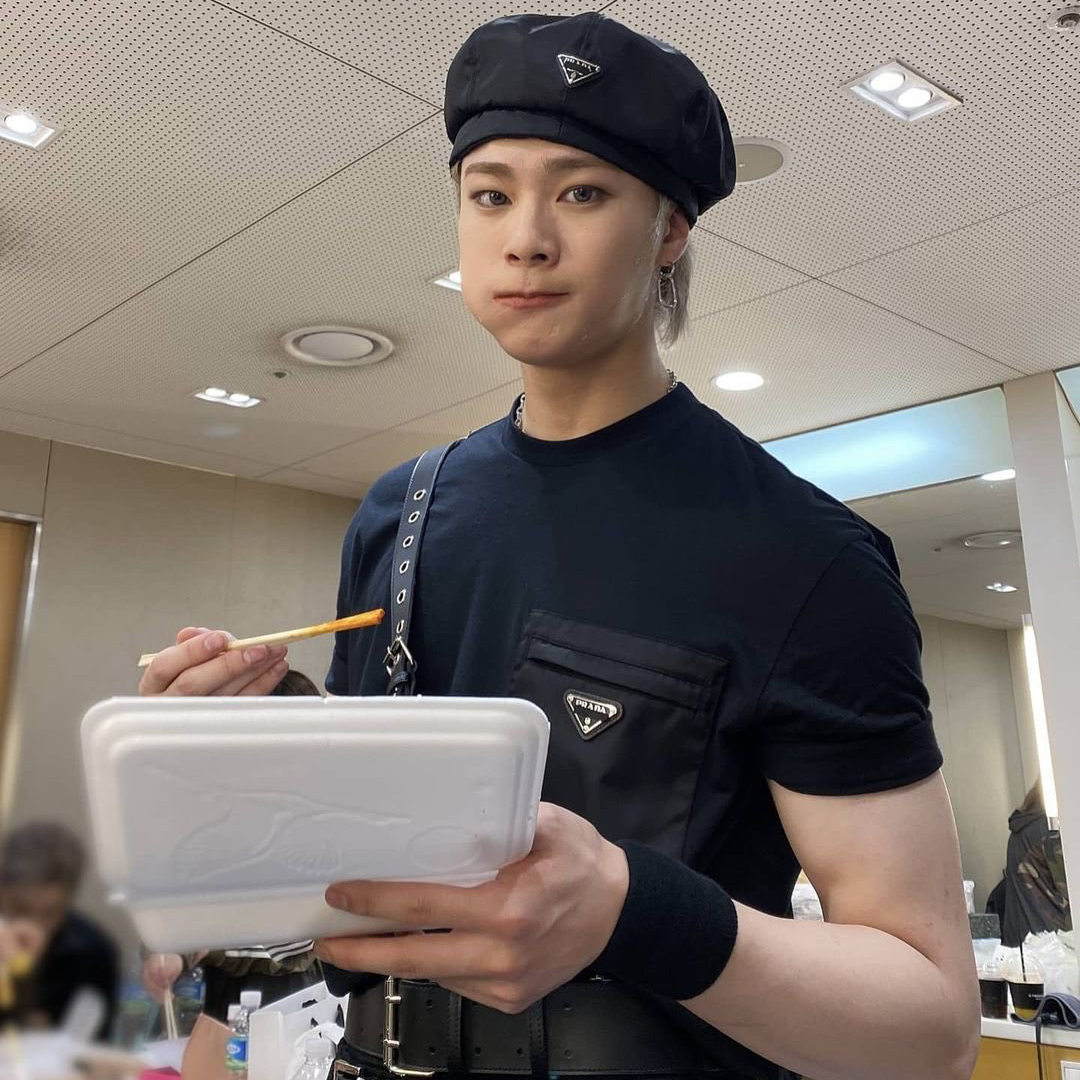 Recent activity shot of Moonbin (ASTRO)
