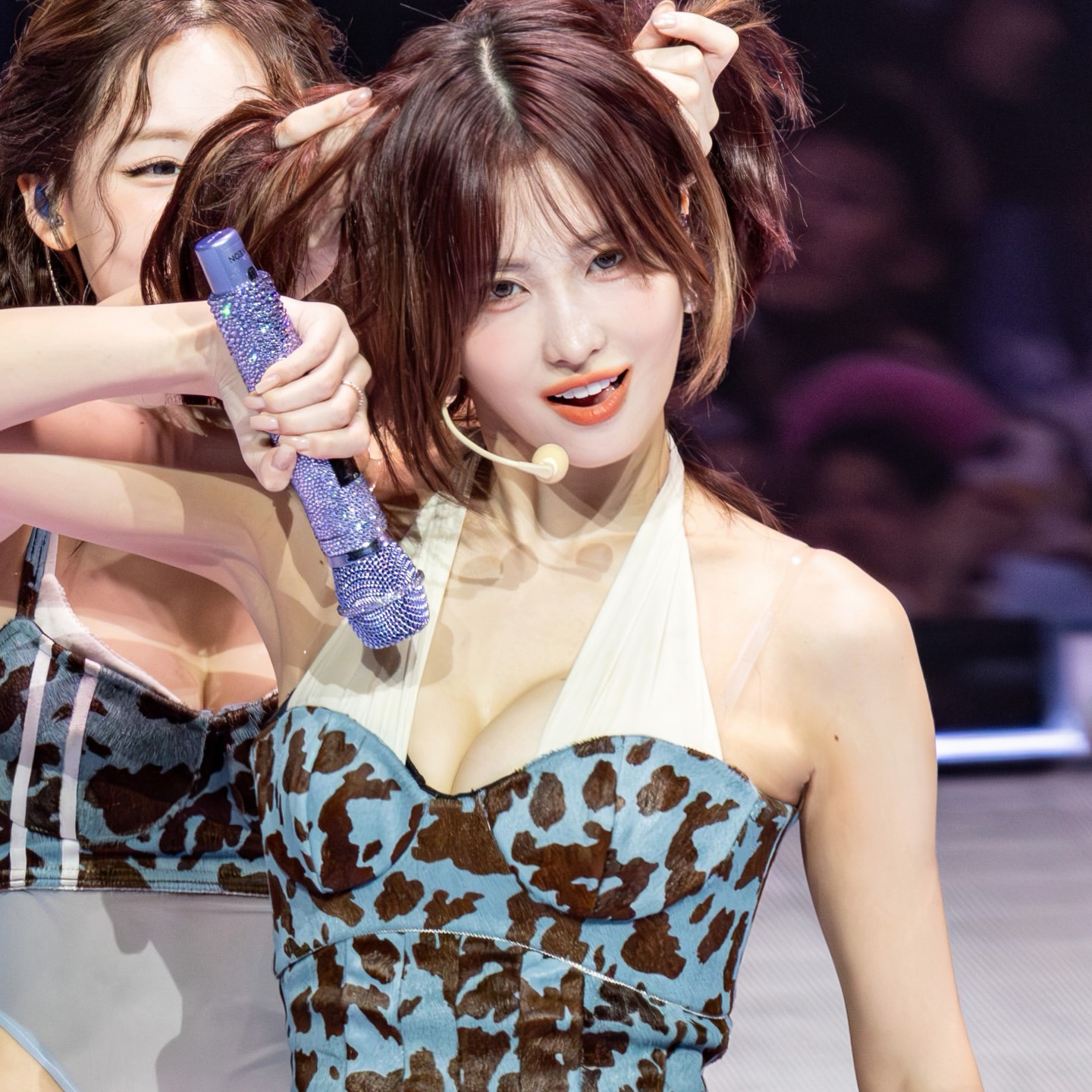 Momen yang diabadikan oleh penggemar Momo (TWICE)