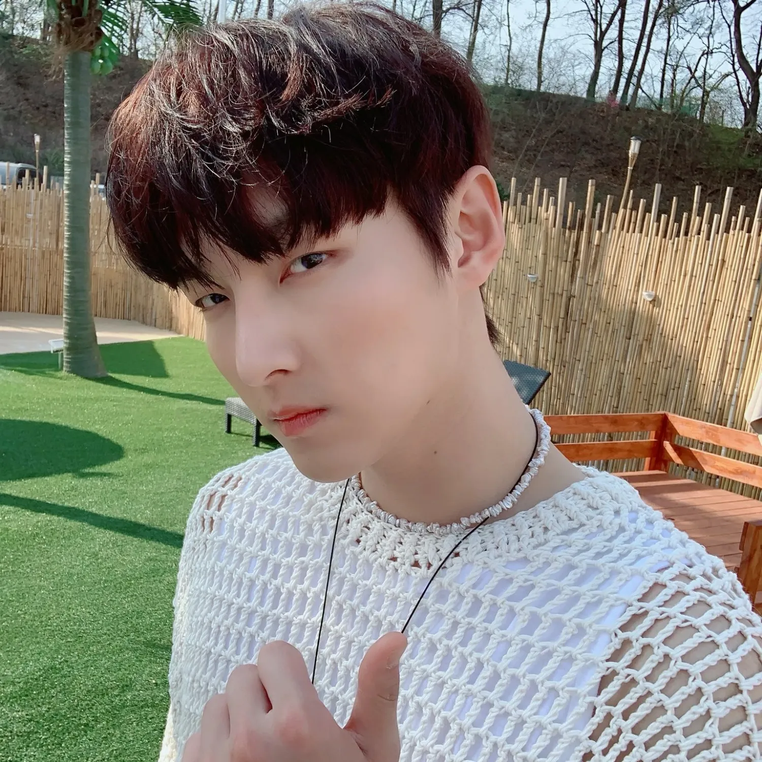 Recent activity shot of Zuho (SF9)