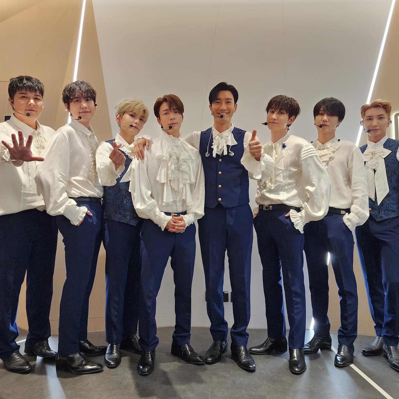 A moment captured by Super Junior's fan
