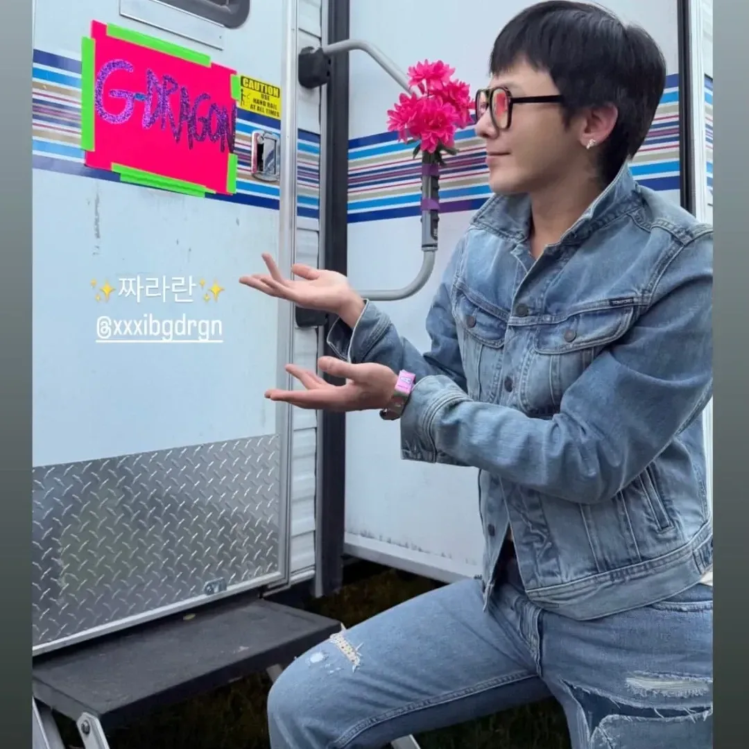 Behind-the-scenes cut of G-DRAGON (BIGBANG)