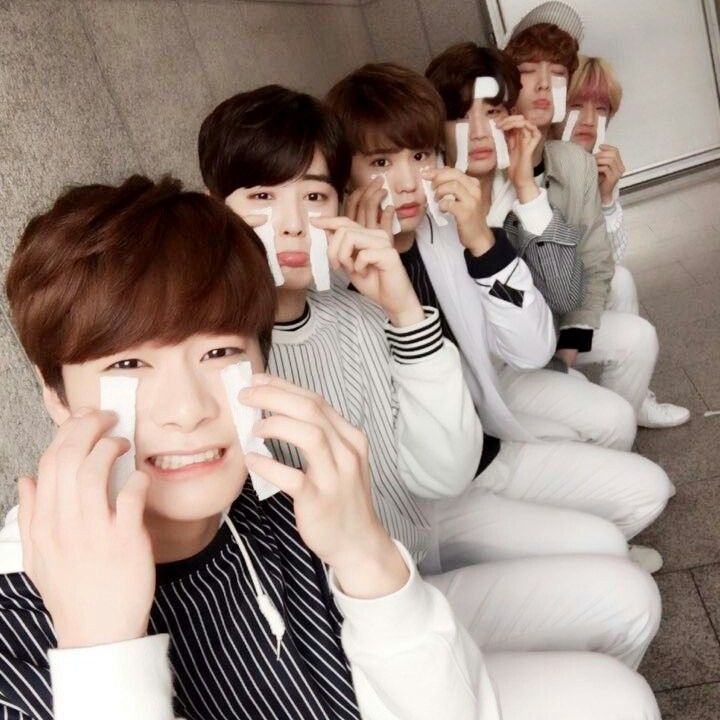 A moment captured by ASTRO's fan