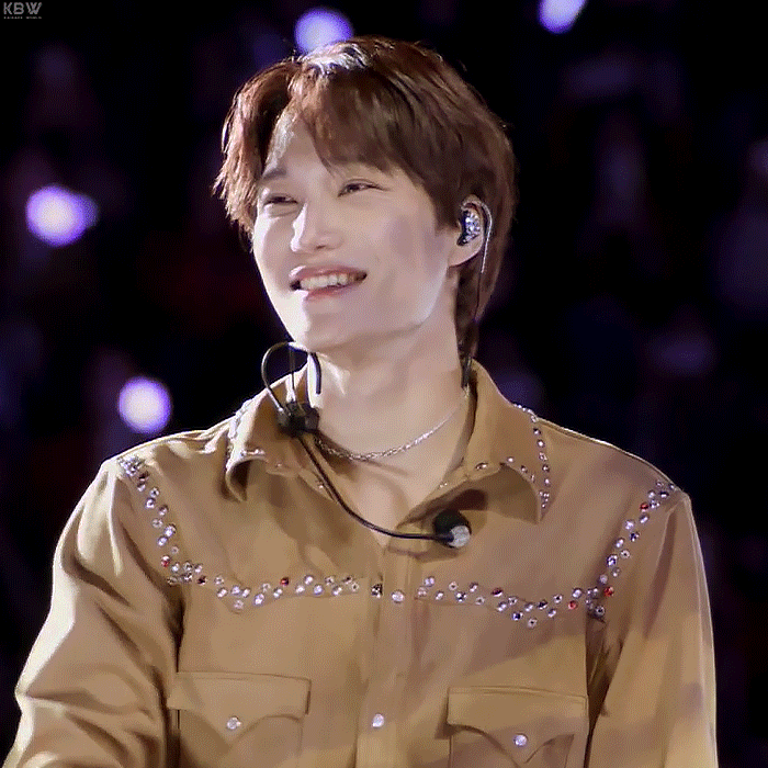 A moment captured by Kai (EXO)'s fan