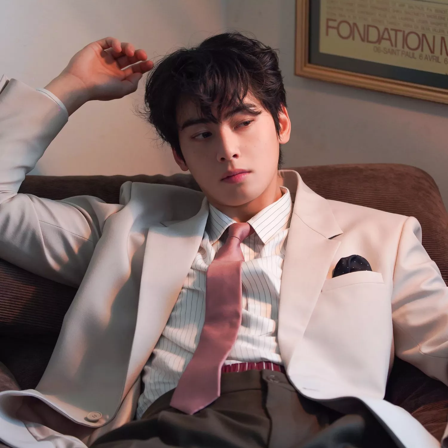 A moment captured by Eunwoo (ASTRO)'s fan