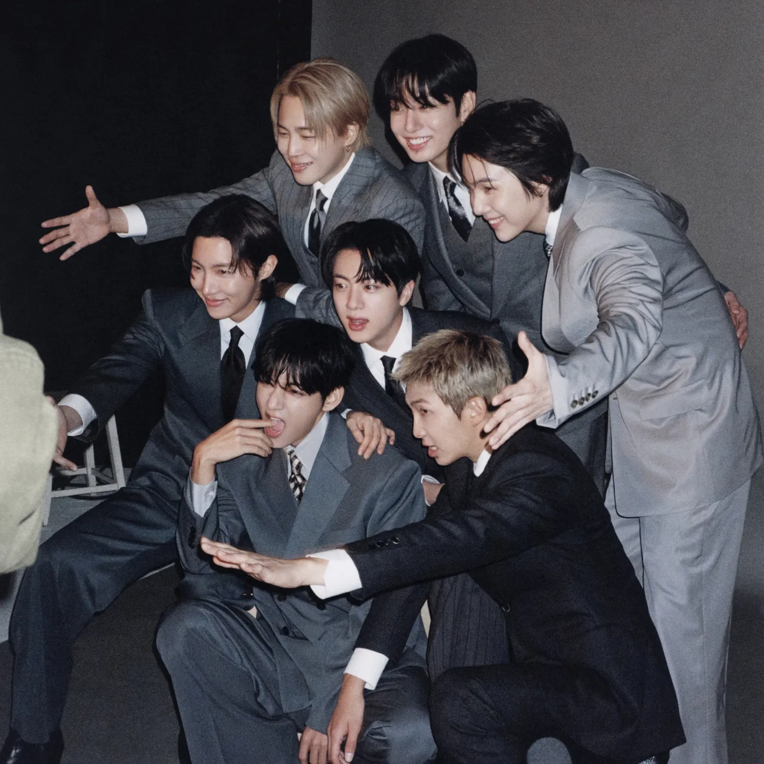 BTSの舞台裏ショット